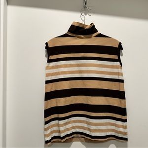 Vintage 1970’s sleeveless mock neck turtleneck